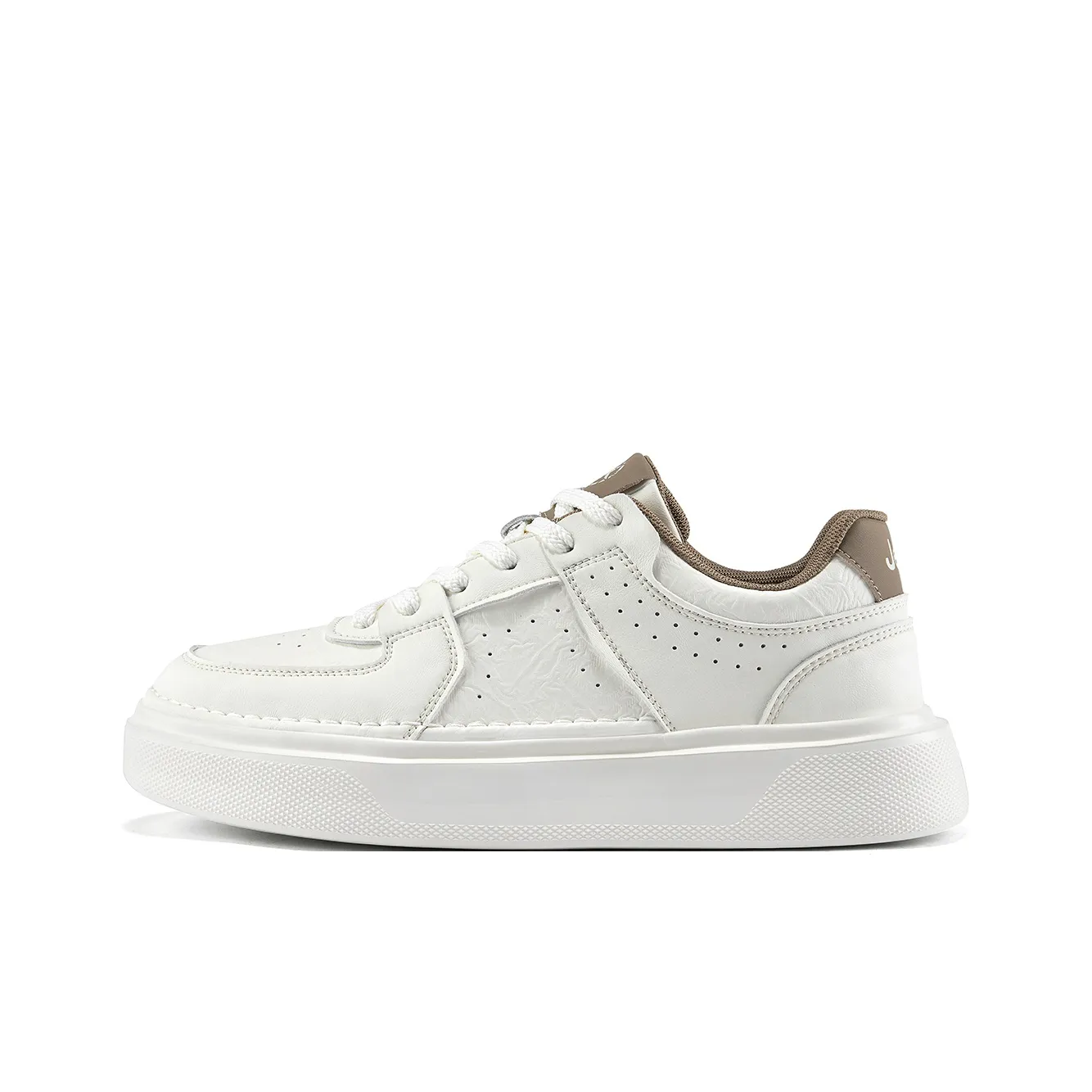 Jeep Skateboard Shoes Men's Low Top Brown
