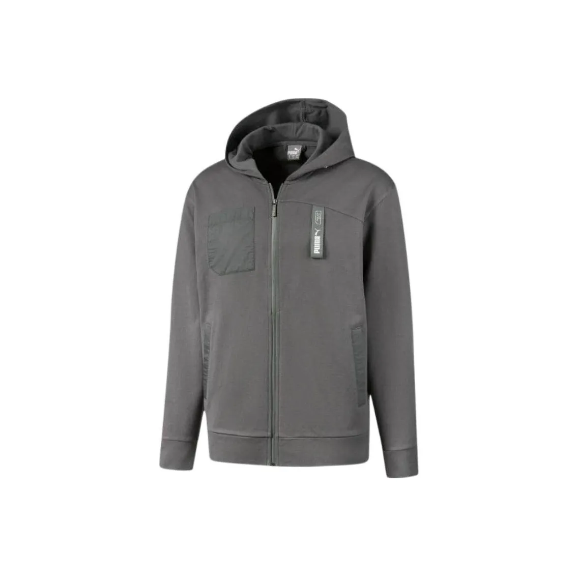 PUMA NU TILITY Толстовка Мужская Lime Gray