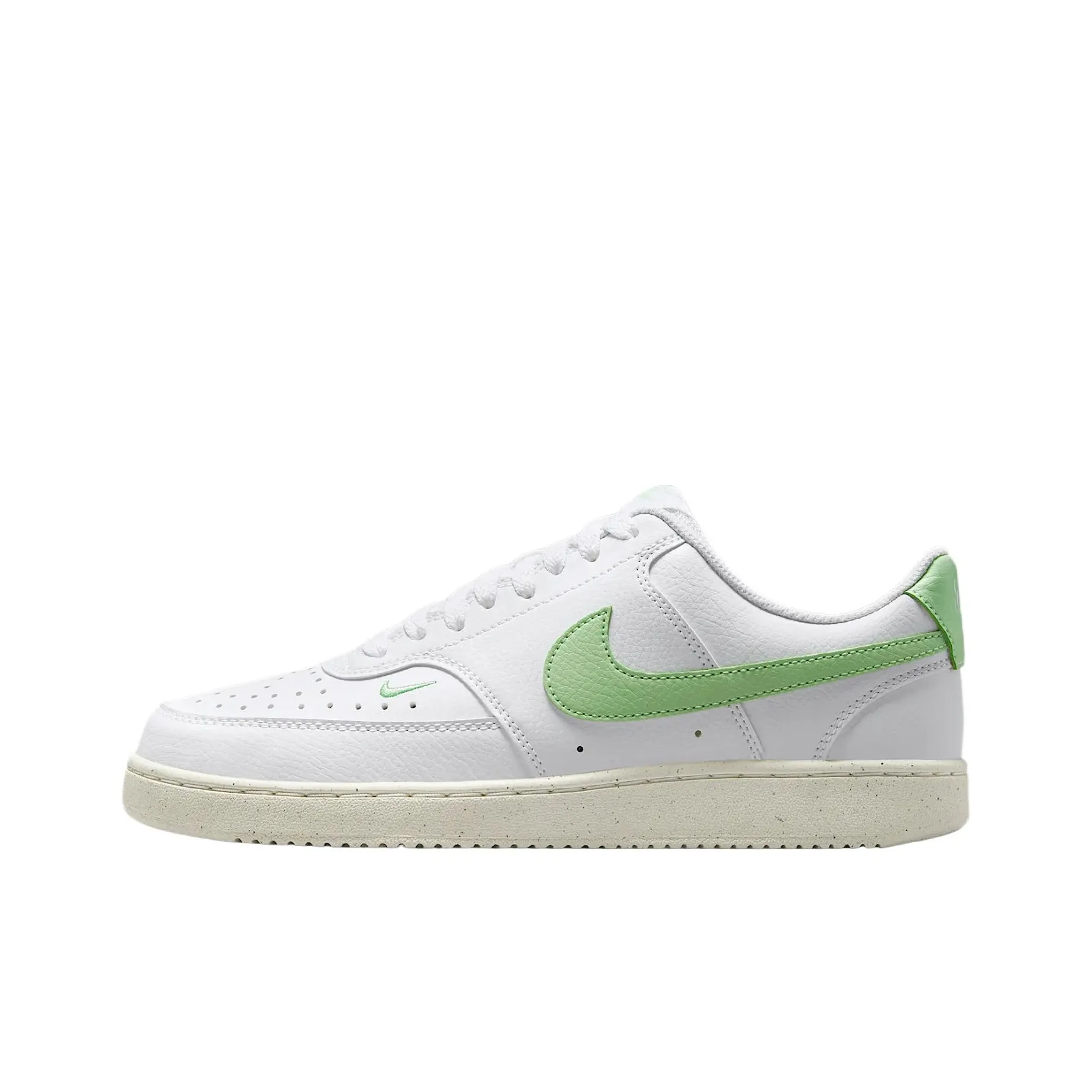 Nike Court Vision Low Top Skateboard Shoes Women's Light Green