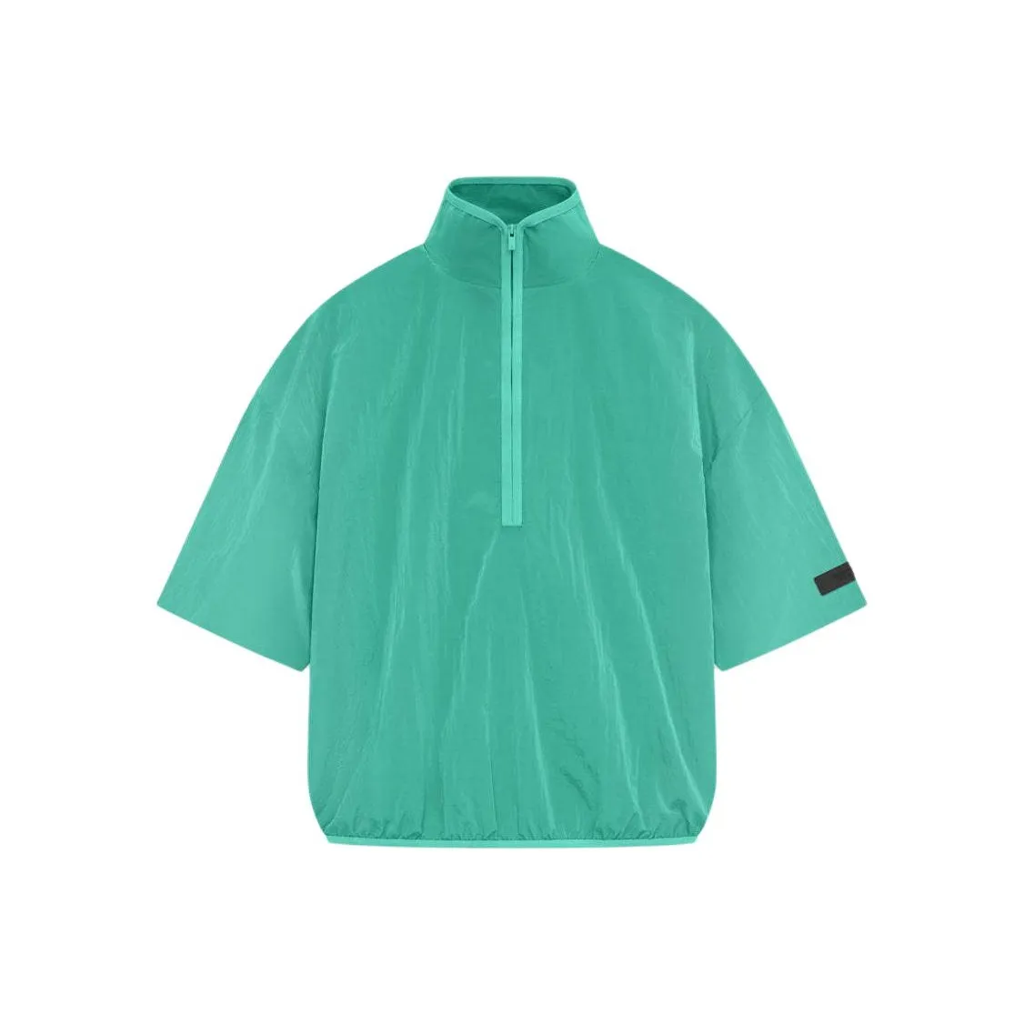 Fear Of God Essentials Crinkle Nylon Halfzip Ss Shirt