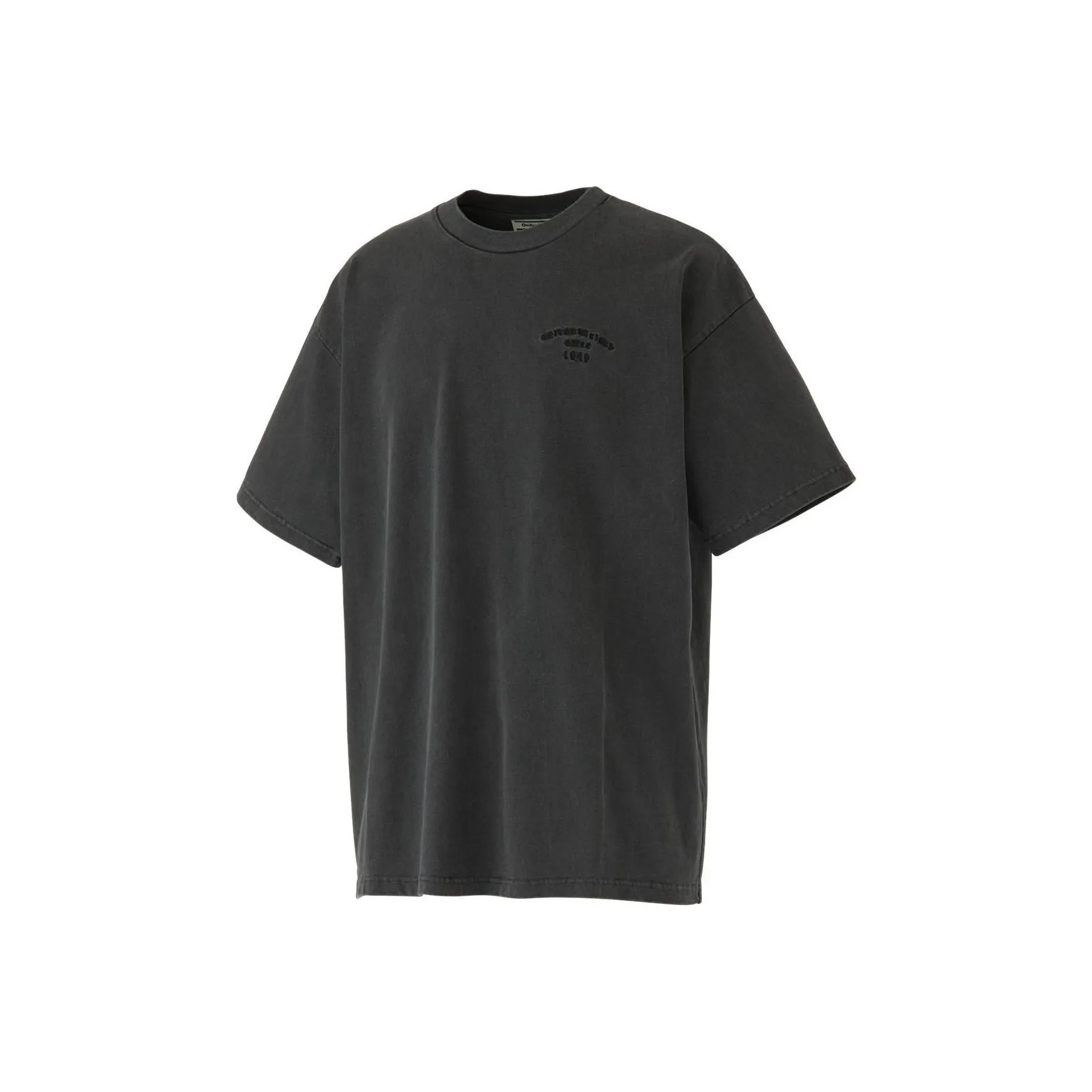 Onitsuka Tiger WASHED OVERSIZED TEE T Shirt Unisex Black