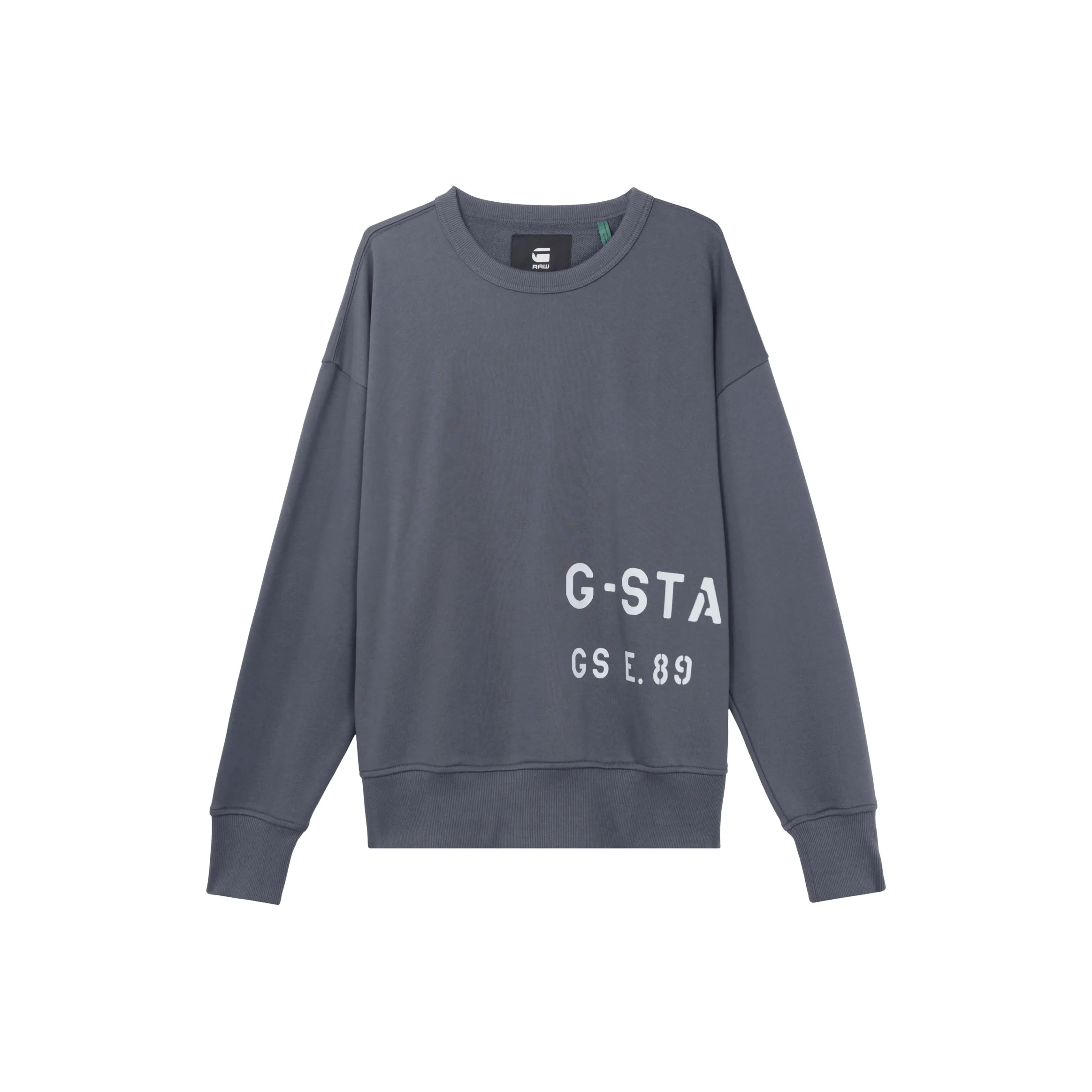 Г Звезда RAW Серый Синий Мужские Толстовки