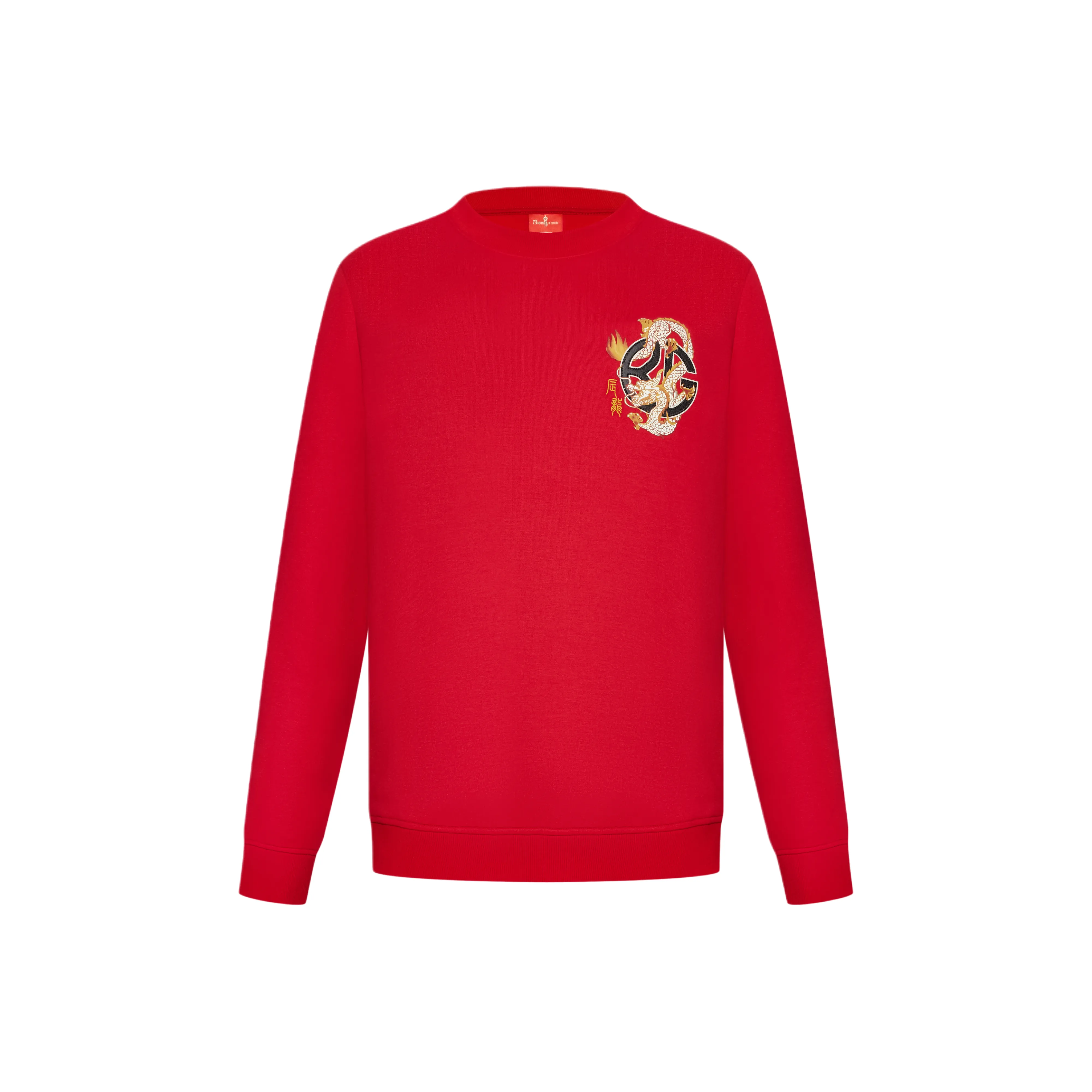 Biyin Leufen x GUGONGGONGTINGWENHUA LIANMINGKUAN Толстовка Унисекс Красный