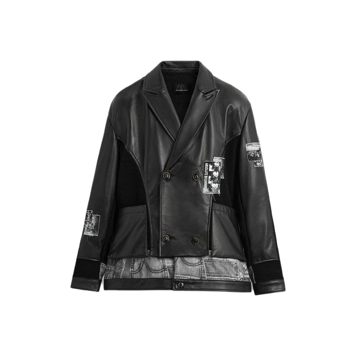 ZARA x ANDERSSON BELL ANDERSSON BELL Collaboration SS25 Куртки Пальто Мужской Черный