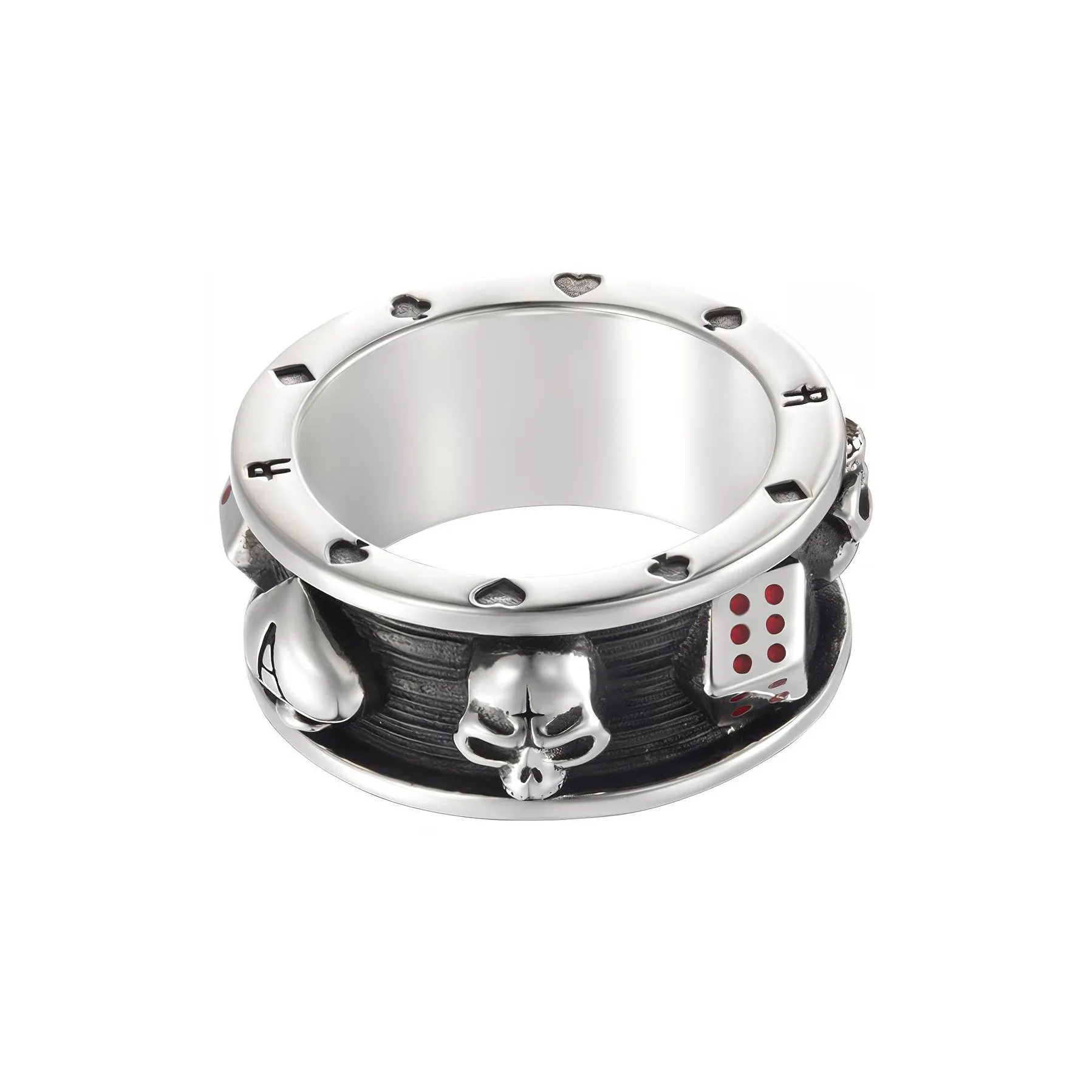 ROCK&RIDE 925 Sterling Silver Rings Unisex