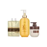 3종 세트: Shampoo 500ml+Repairing 헤어 마스크 300ml+스무딩 Repairing 헤어 마스크 100ml*2