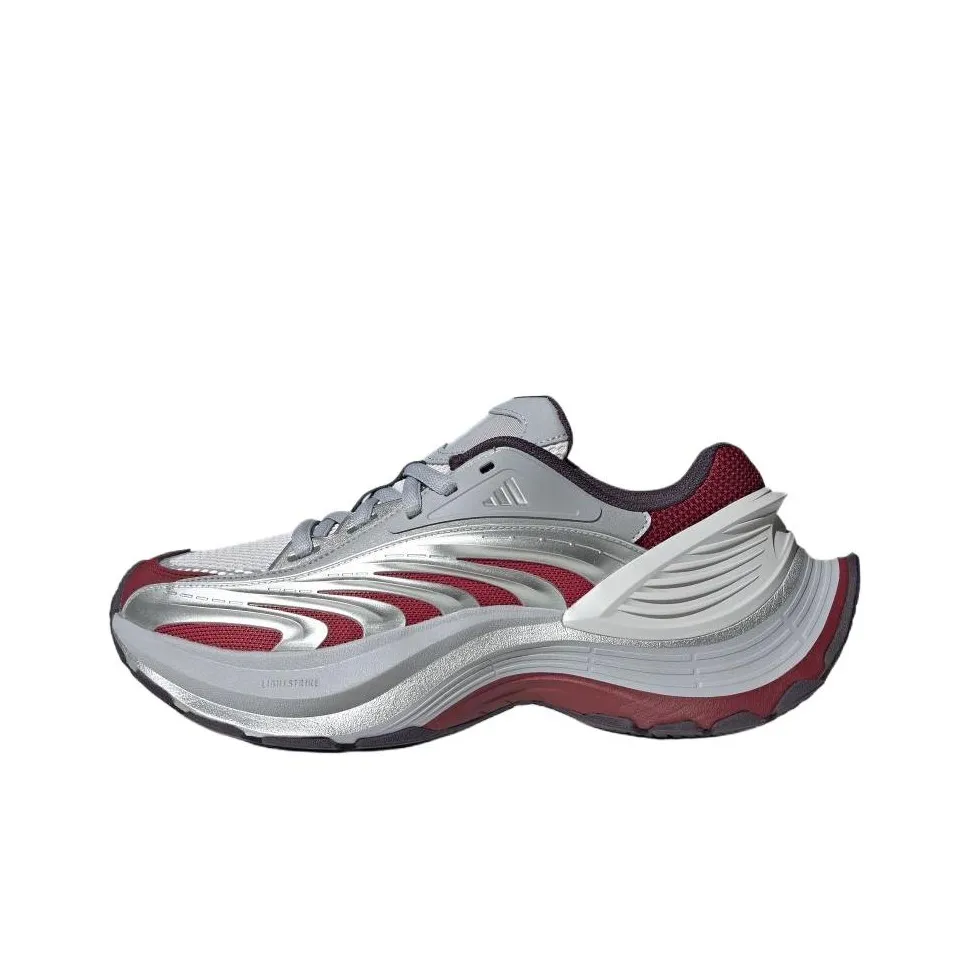 Adidas XLG MTW Collection Anti Slip Wear Resistant Low Top Casual Running Shoes Unisex Silver