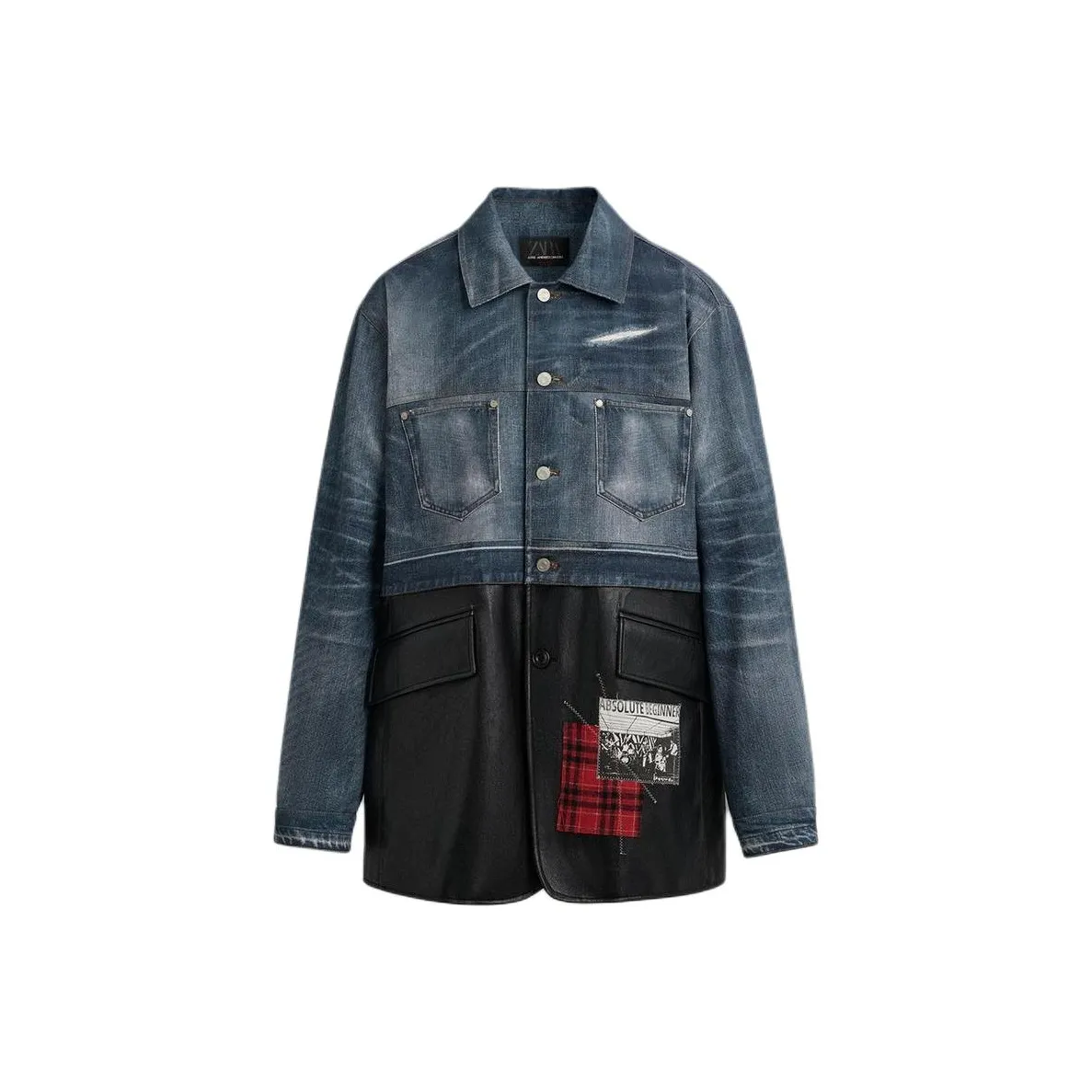 ZARA x ANDERSSON BELL ANDERSSON BELL Collaboration SS25 Куртки и пальто Мужской Синий