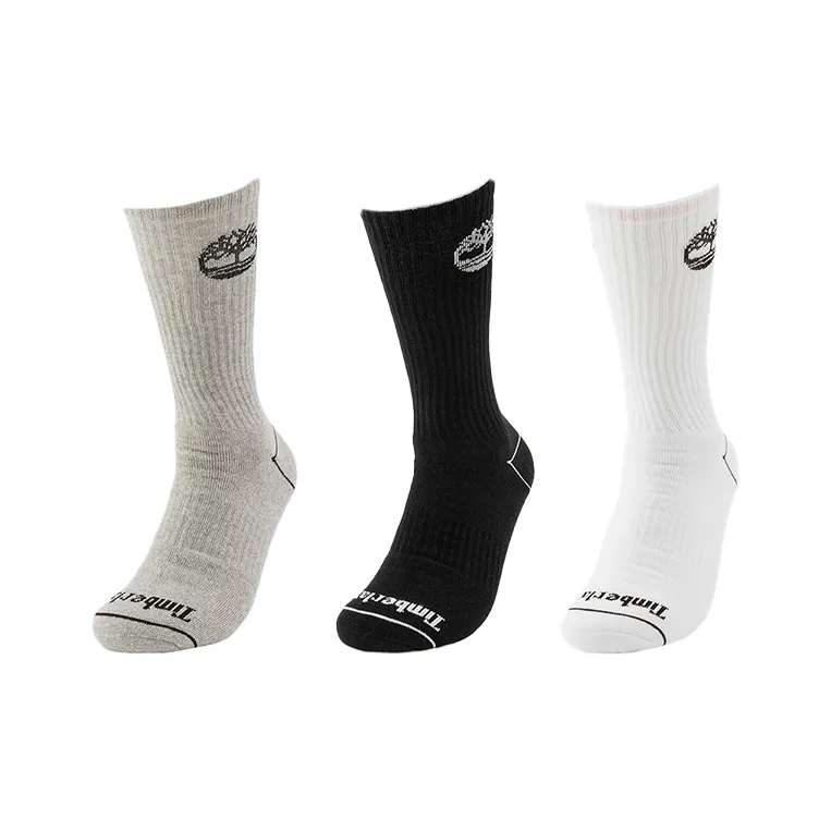 Timberland Носки до колена унисекс 3 упаковки многоцветные