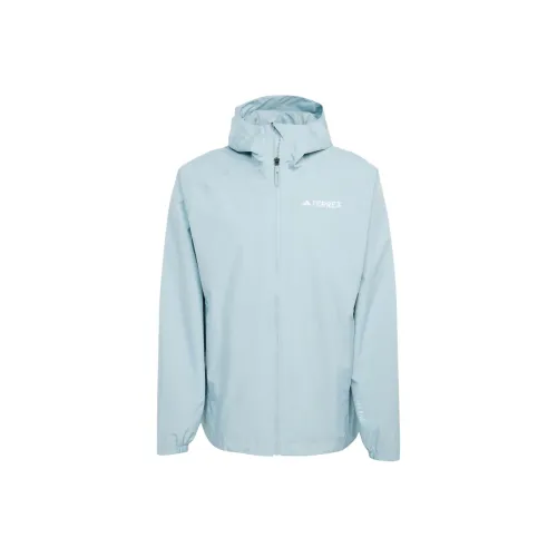 Adidas TERREX Волшебный Серо-голубой Мужские Куртки