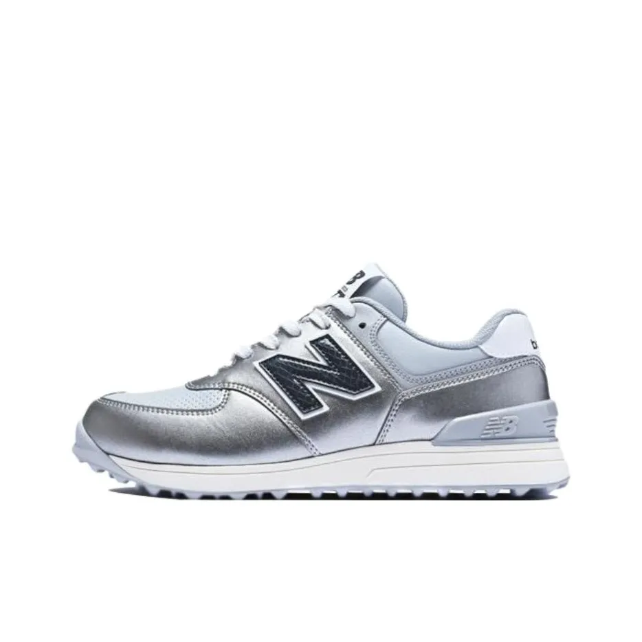 New Balance NB 574 V3 Low Top Golf Shoes Women's Silver