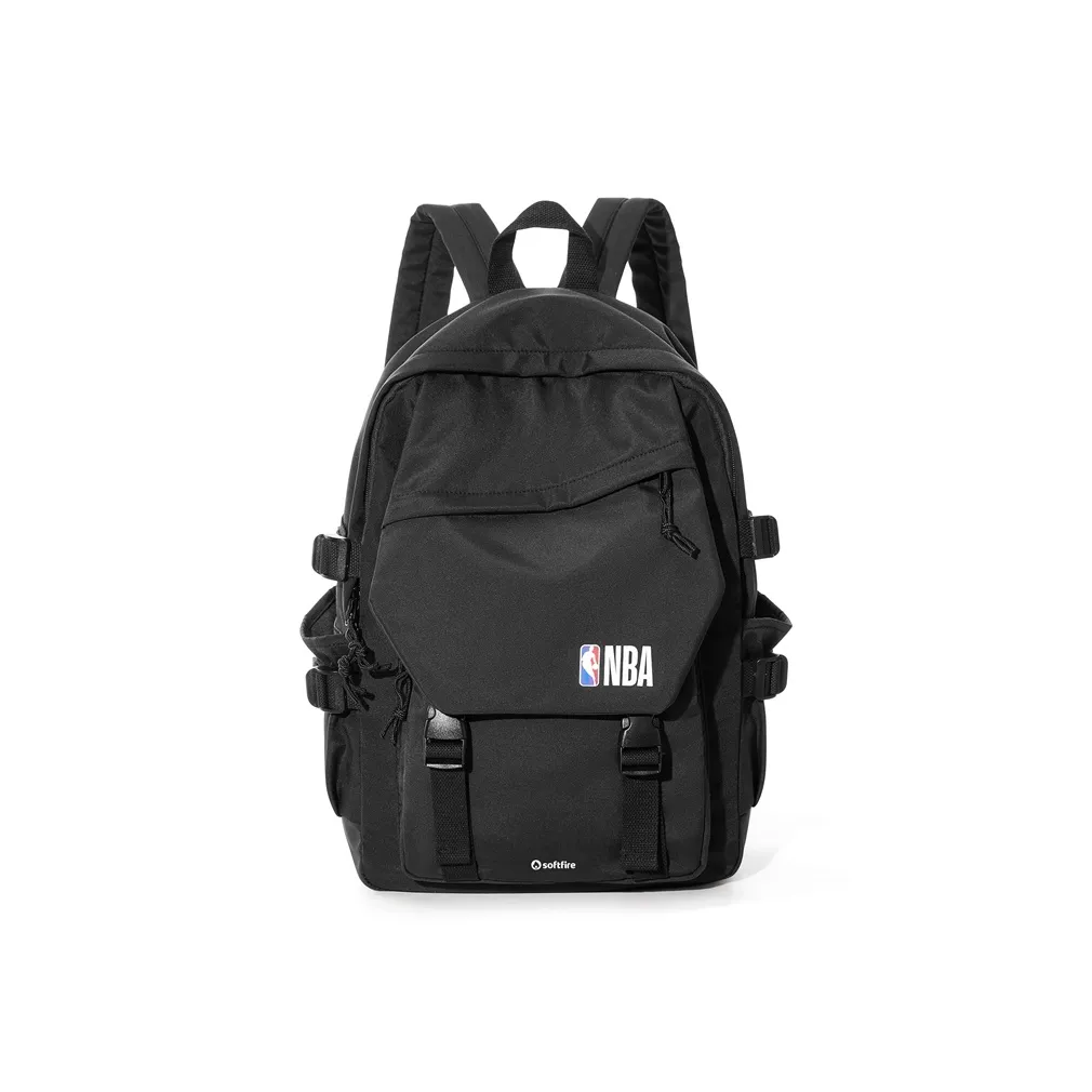 NBA Износостойкий и Водонепроницаемый Рюкзак Унисекс Черный