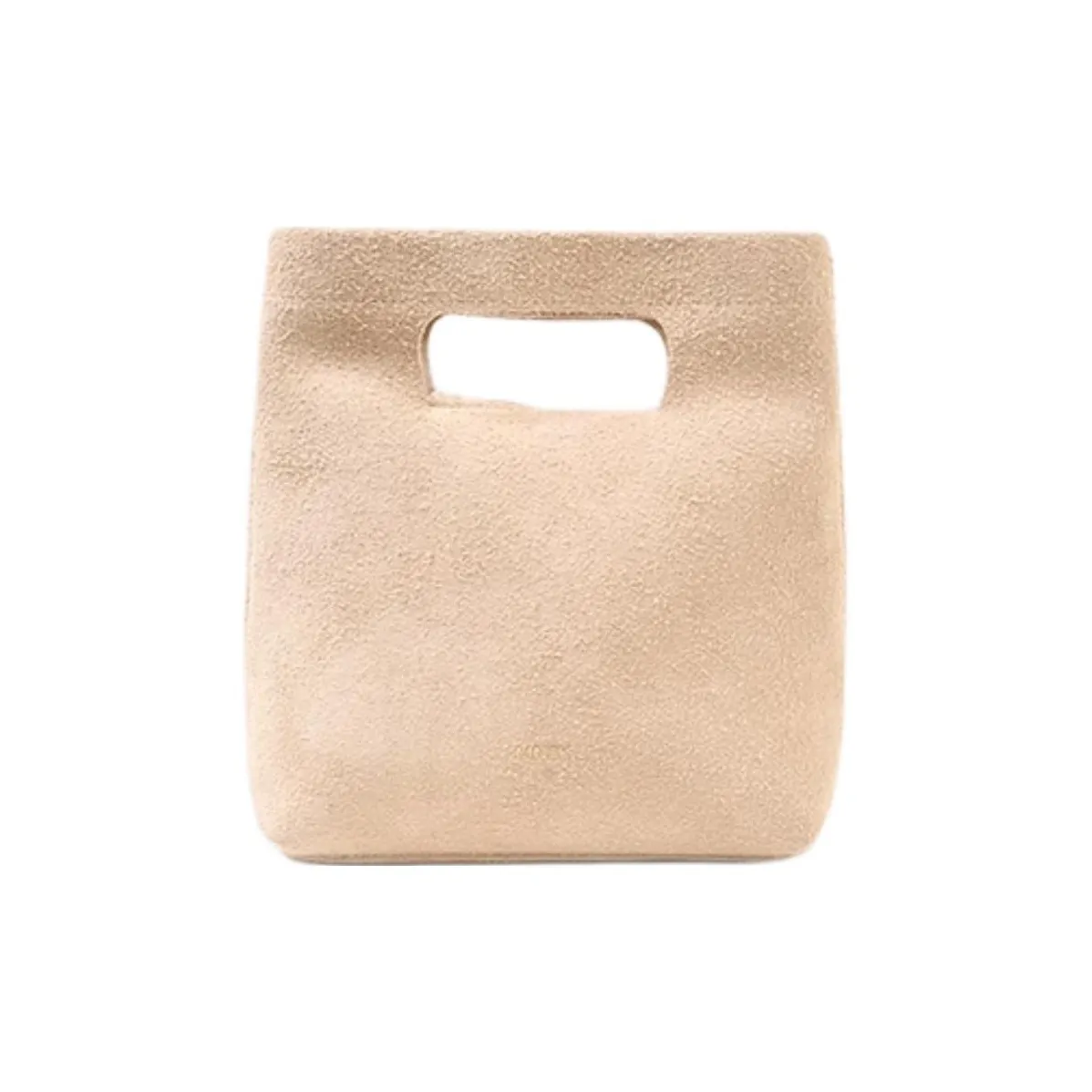 MINNETONKA Замша Коровья кожа Сумка через плечо Сумка Маленькая Женская Абрикосовая