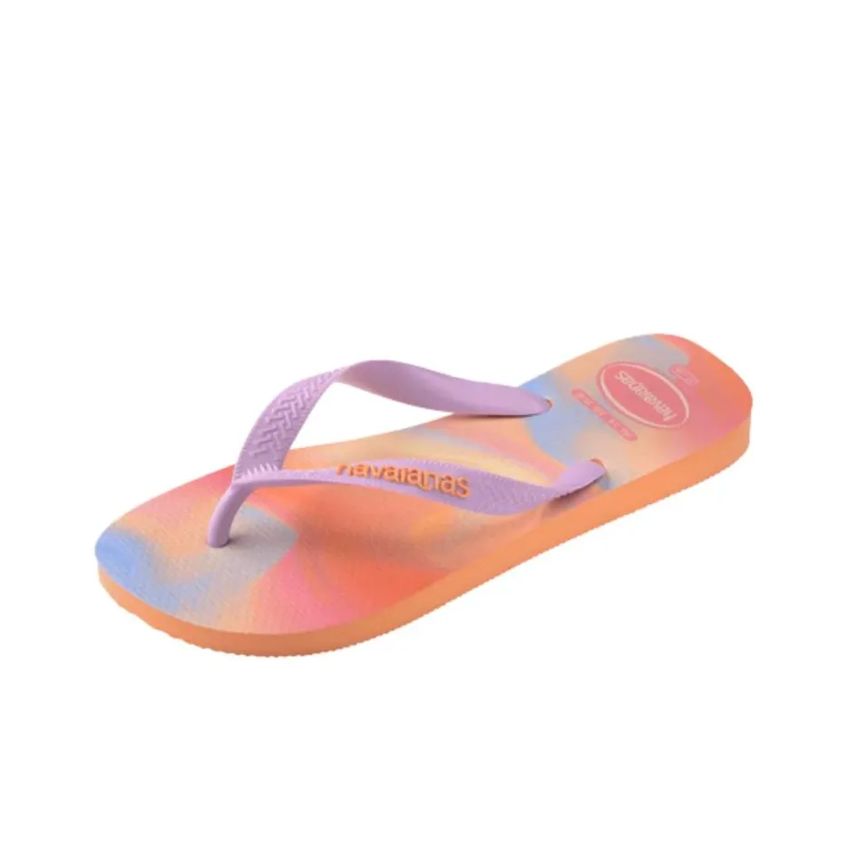 Havaianas Top Fashion Устойчивые к истиранию Шлепанцы Женские Персиково-розовый