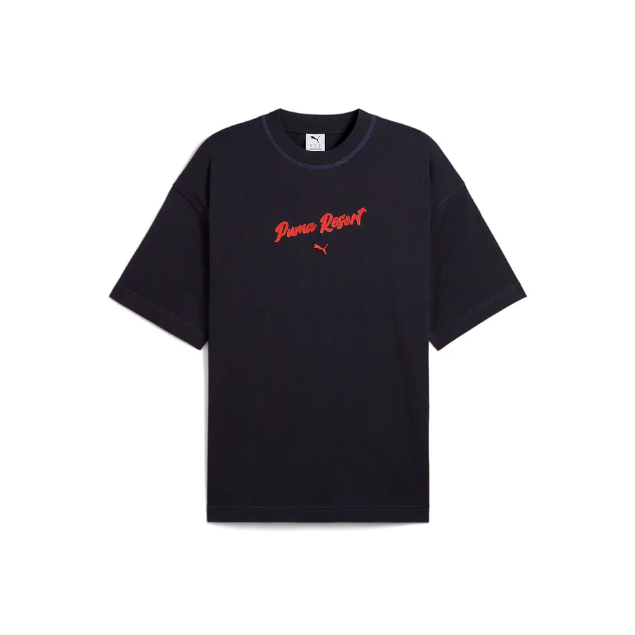 PUMA Черная Унисекс Футболка