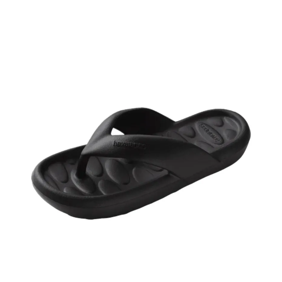 Havaianas Устойчивые к истиранию Шлепанцы Женские Черные