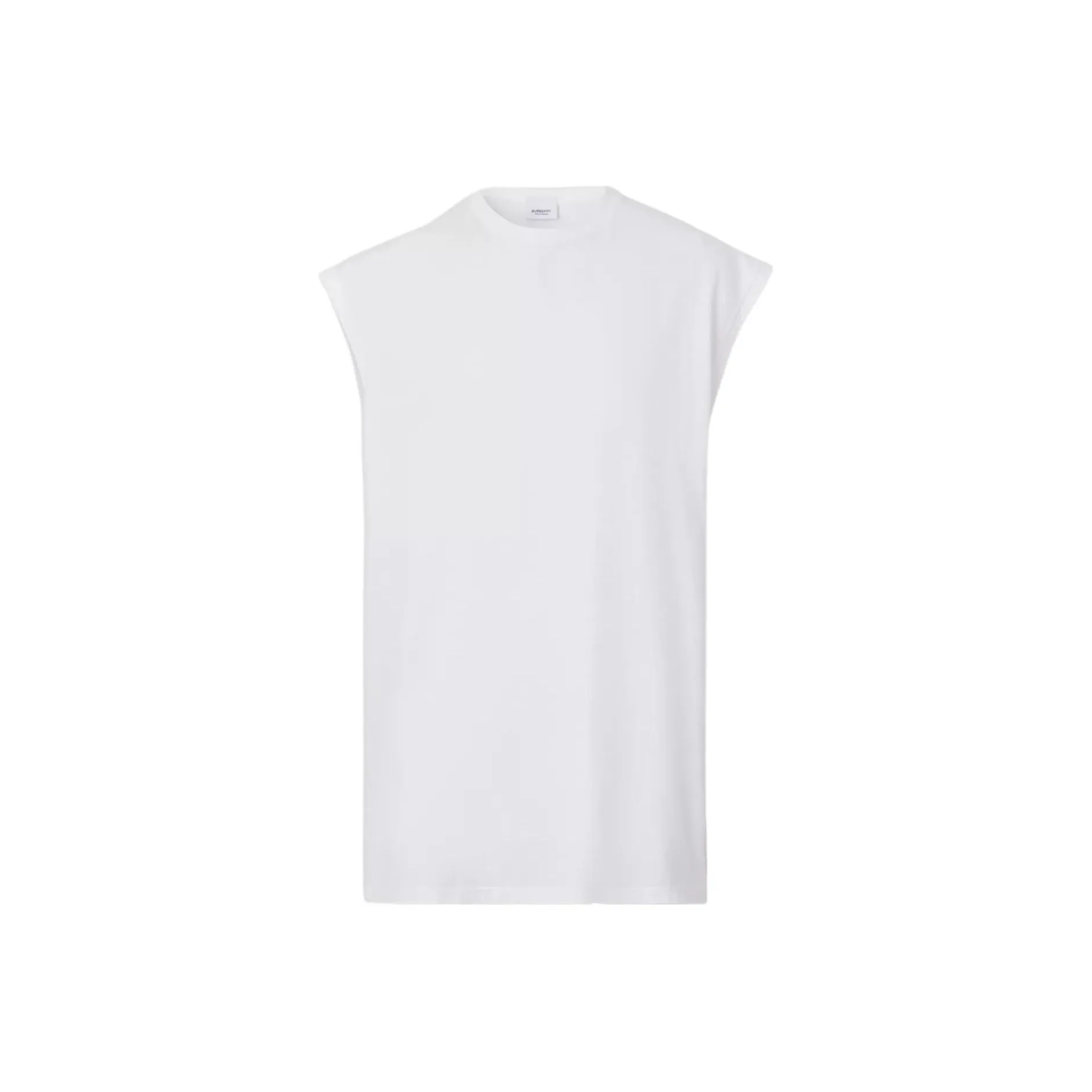 Burberry Sleeveless Cotton Oversized Top