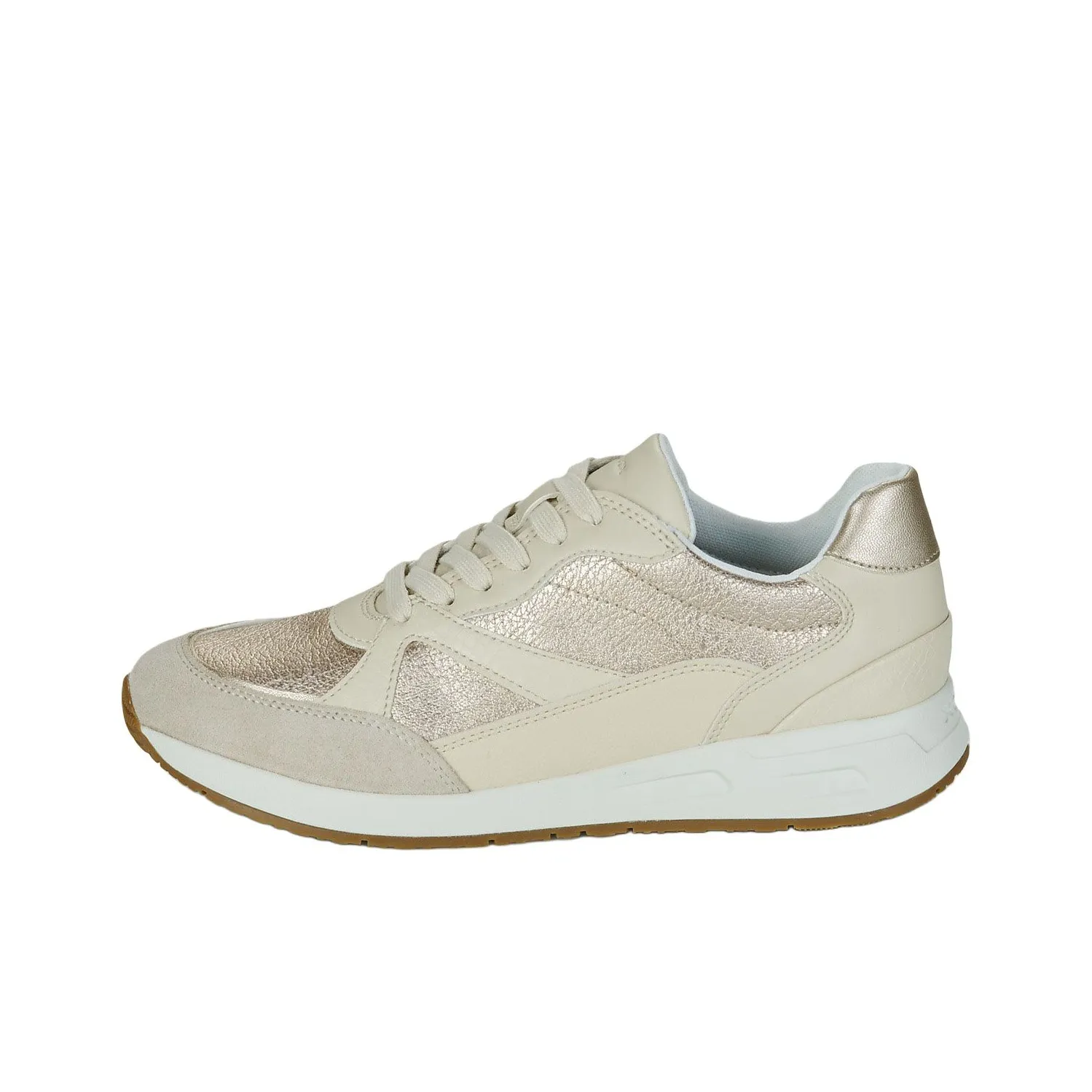 GEOX Low Top Casual Shoes Women's Gold