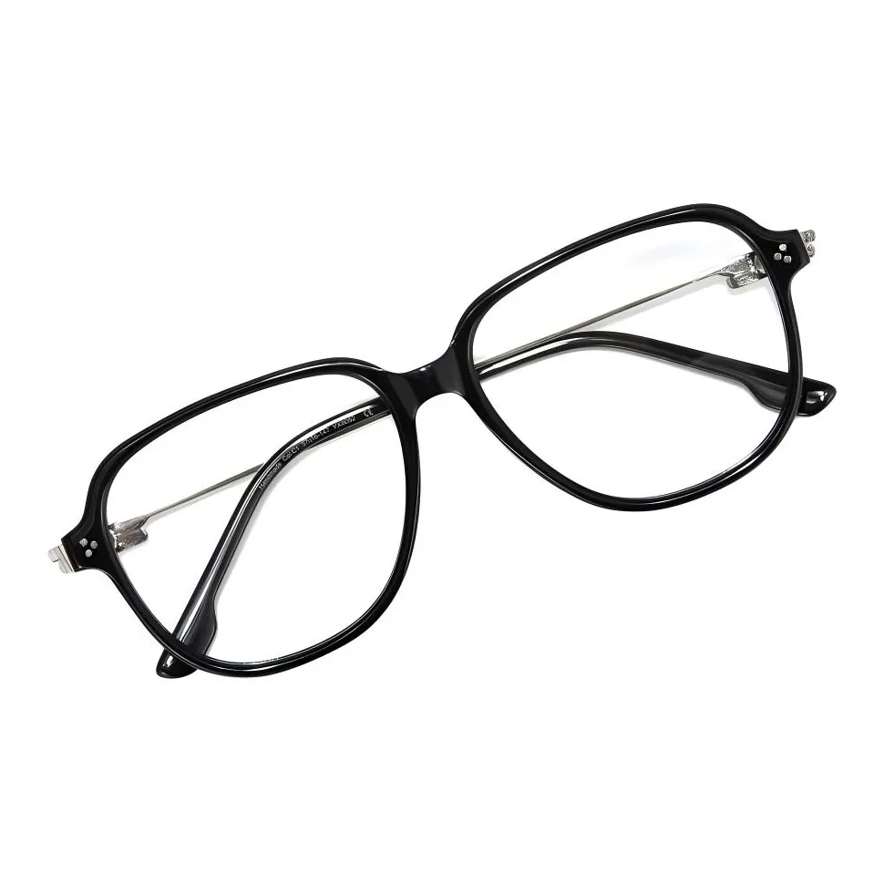 PLASTIC BRAIN Оправа для очков с неровной формой Унисекс