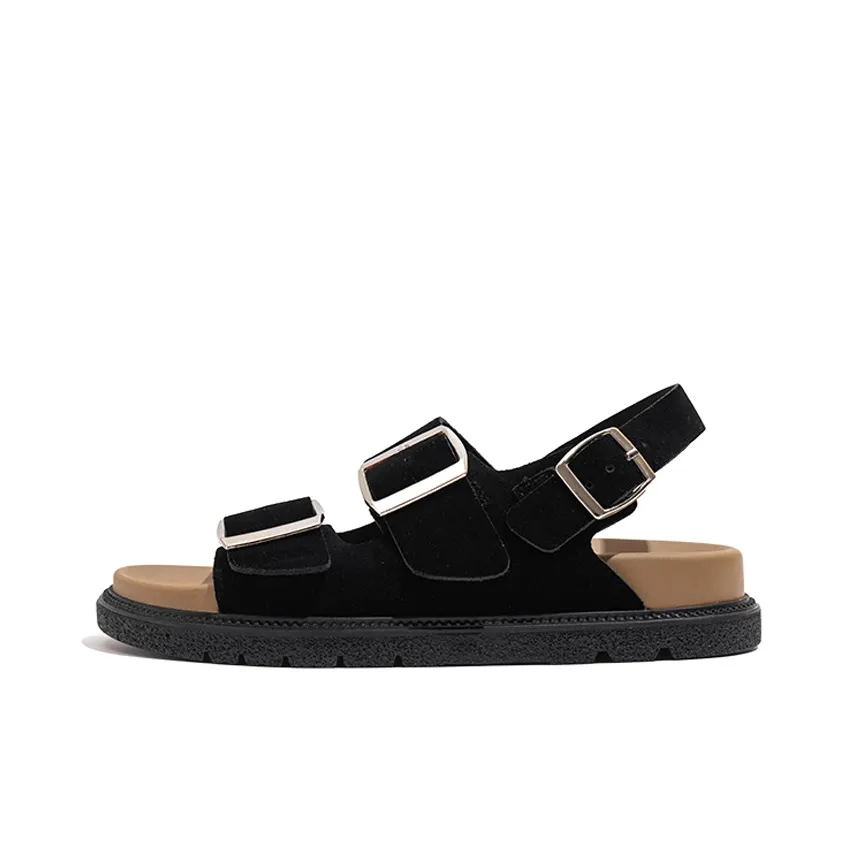 Varib Резина Подошва Металл Кожаный Пэчворк Спокойный Противоскользящий Противопахнущий Слипоны Женские