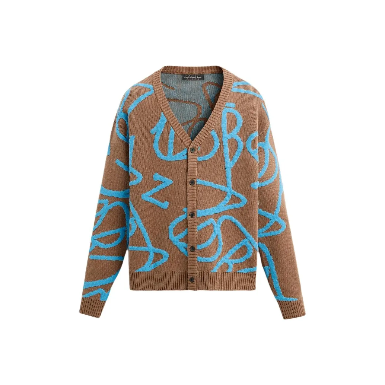 ZARA x ANDERSSON BELL Collaboration ANDERSSON BELL Collaboration Коллаборация SS25 Трикотаж Мужской Коричневый