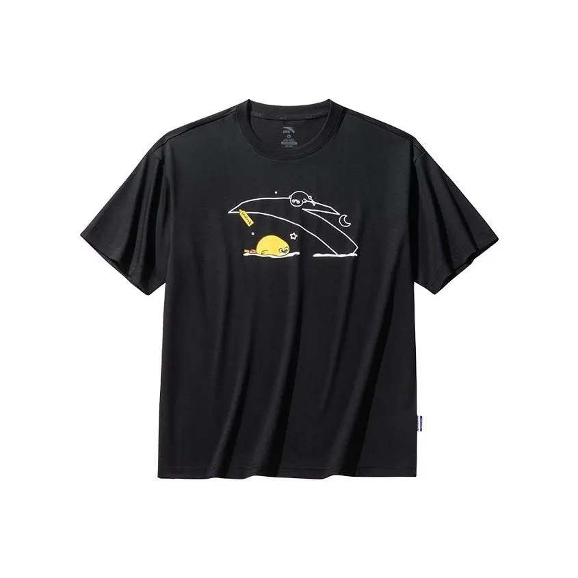 ANTA Life Collection T-Shirt Мужская Основная Черная