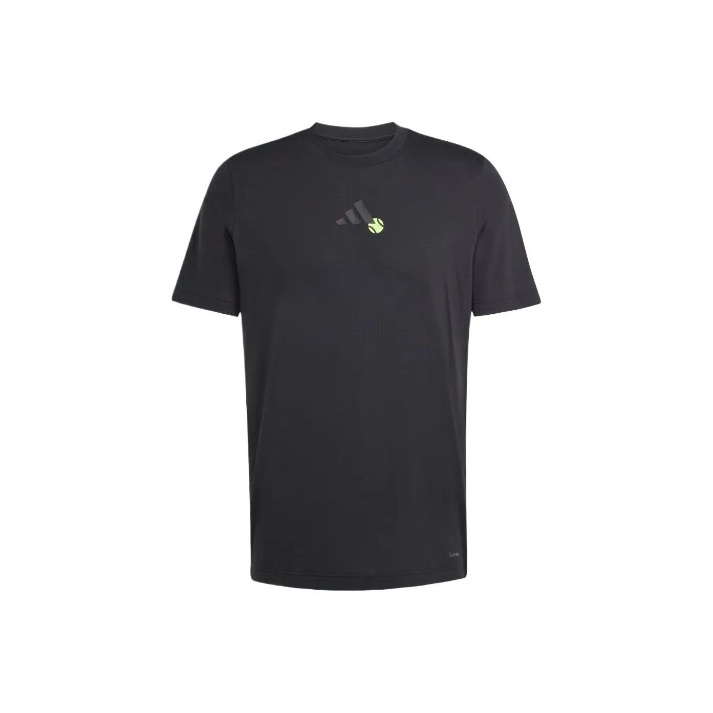 Adidas Теннис T Рубашка Мужская Черная
