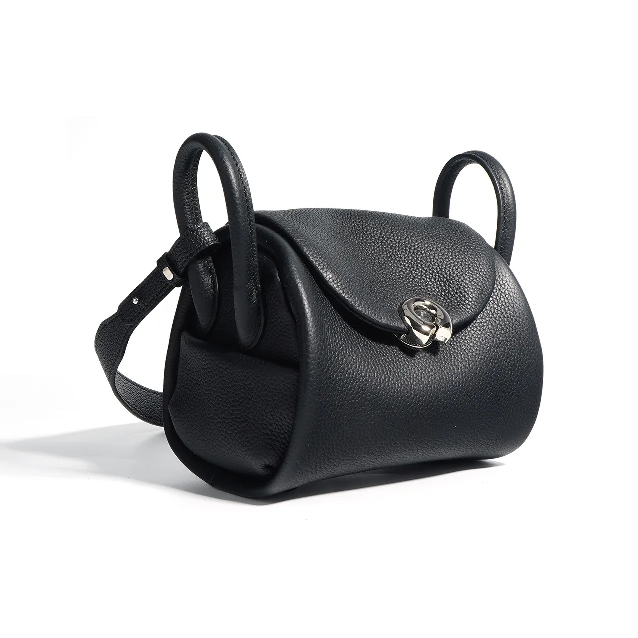 H YXIANG Сумка-подушка из крупнозернистой текстуры коровьей кожи сумка через плечо женская многоцветная