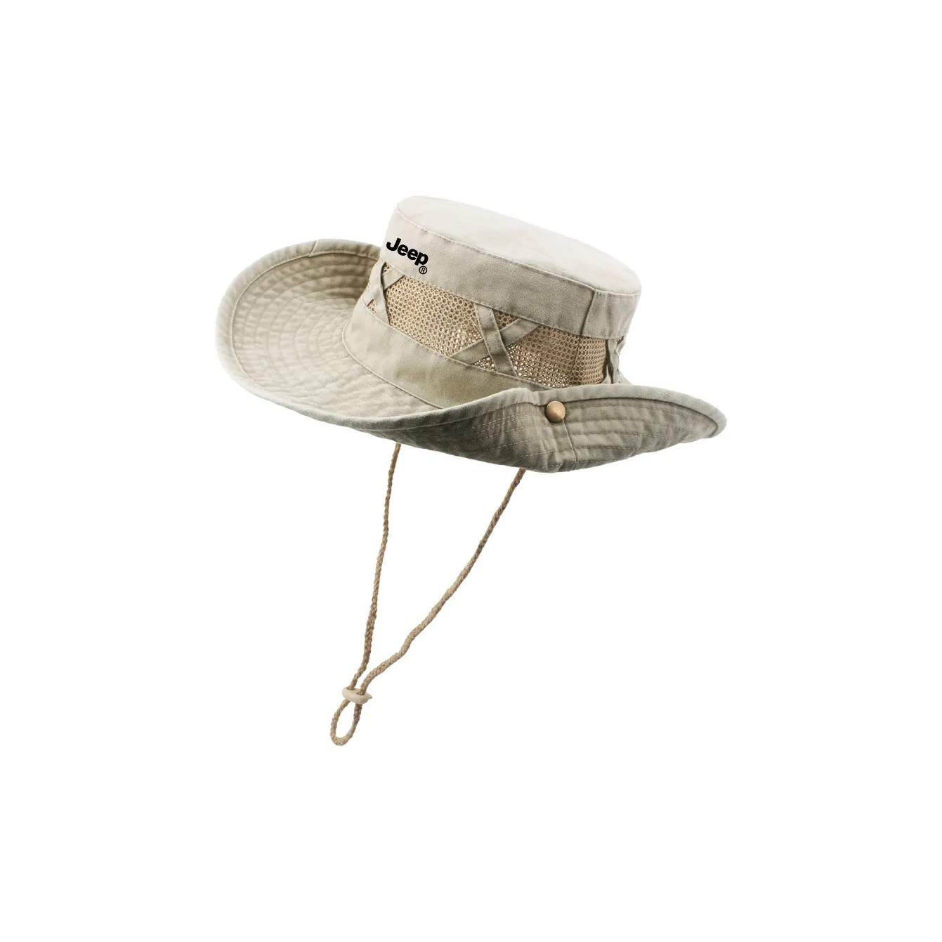 JEEP Пляжные панамы из хлопка Унисекс