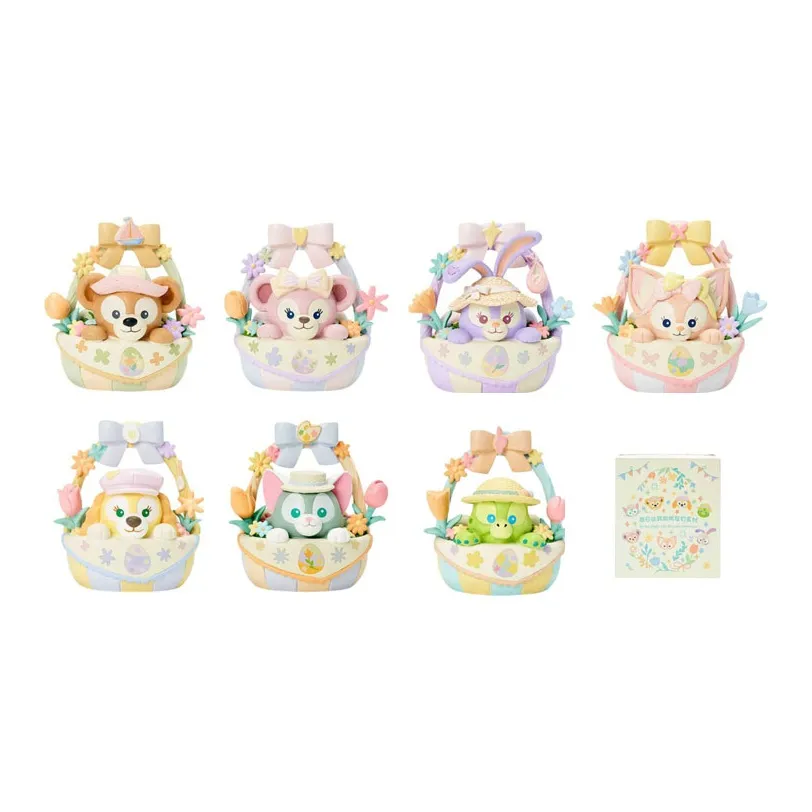 Disney x DISNEYLAND 2025 Весенняя коллекция Duffy и друзья Коробка Слепая коробка Один Mystery коробка Полная коробка 7 шт