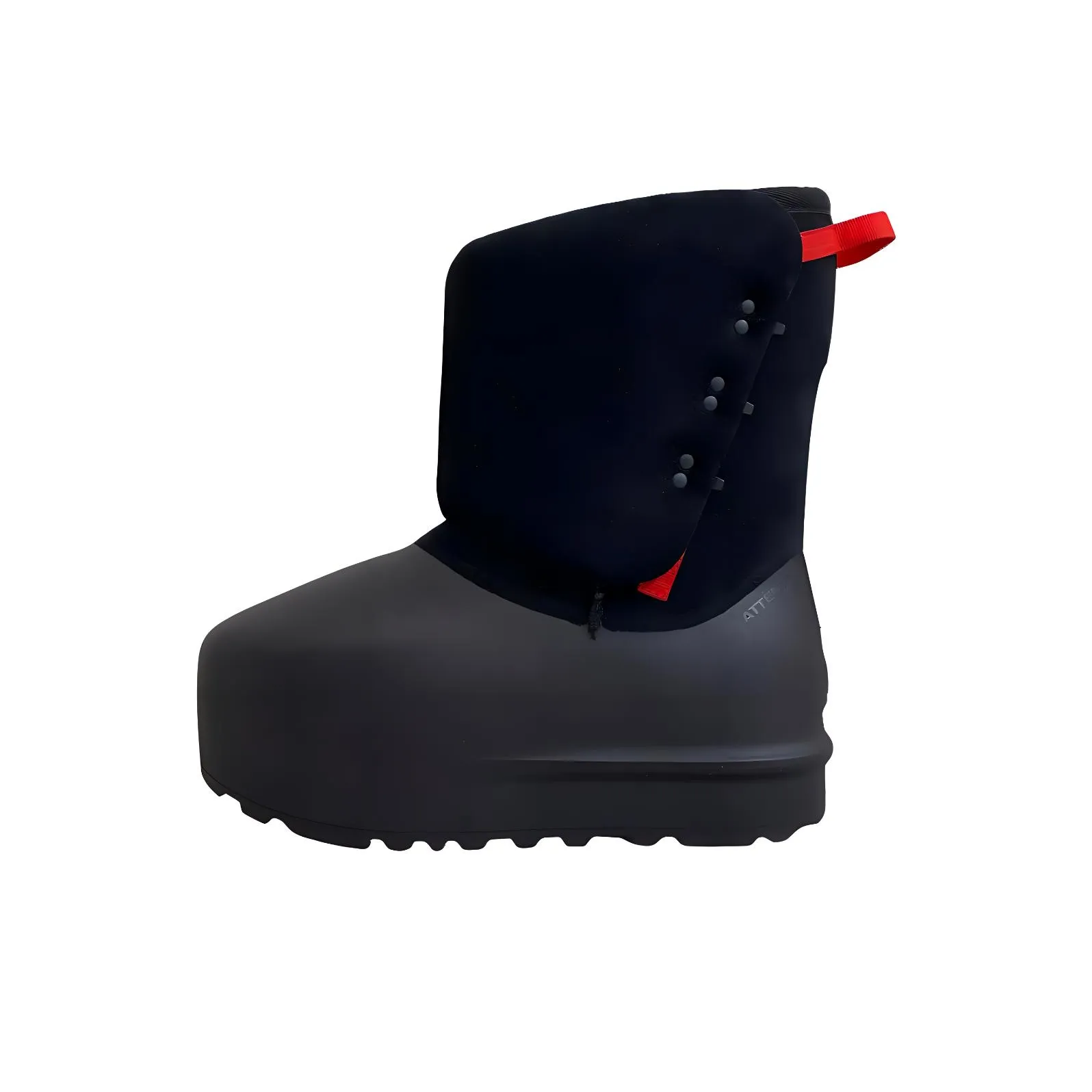 ATTEMPT x UGG Crunchy Кремовый 2,0 Короткие Сноубутсы Унисекс Черные