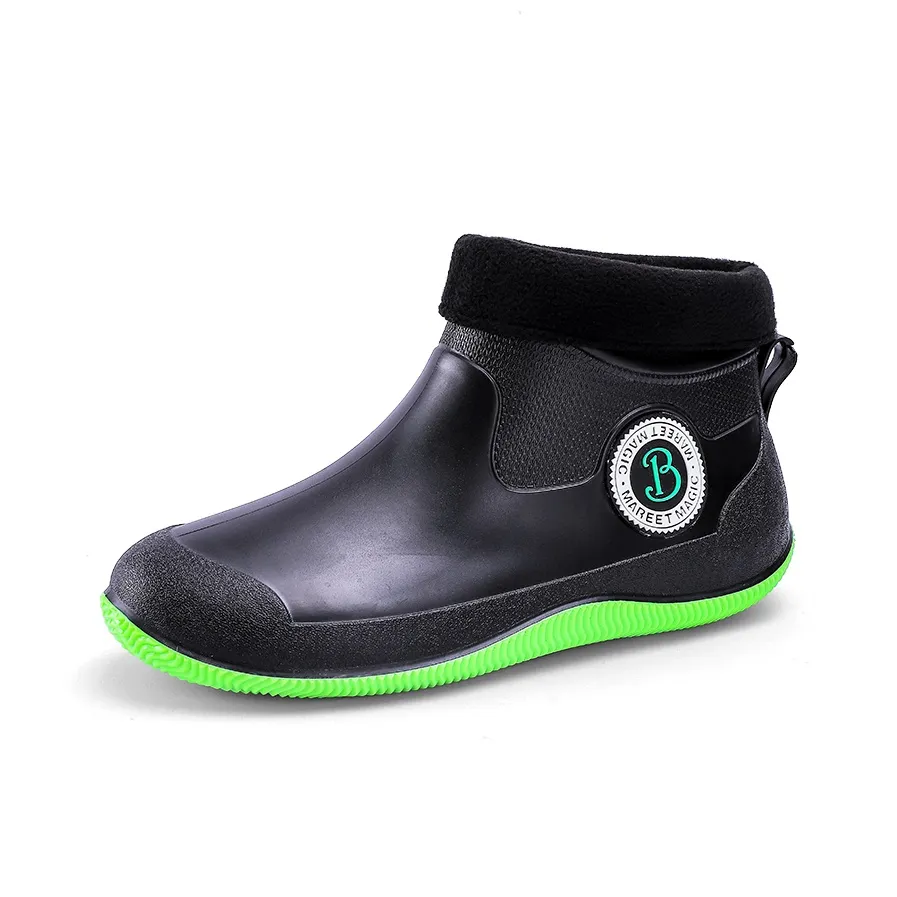 LONGYING Водонепроницаемые и Износостойкие Резиновые сапоги Мужские