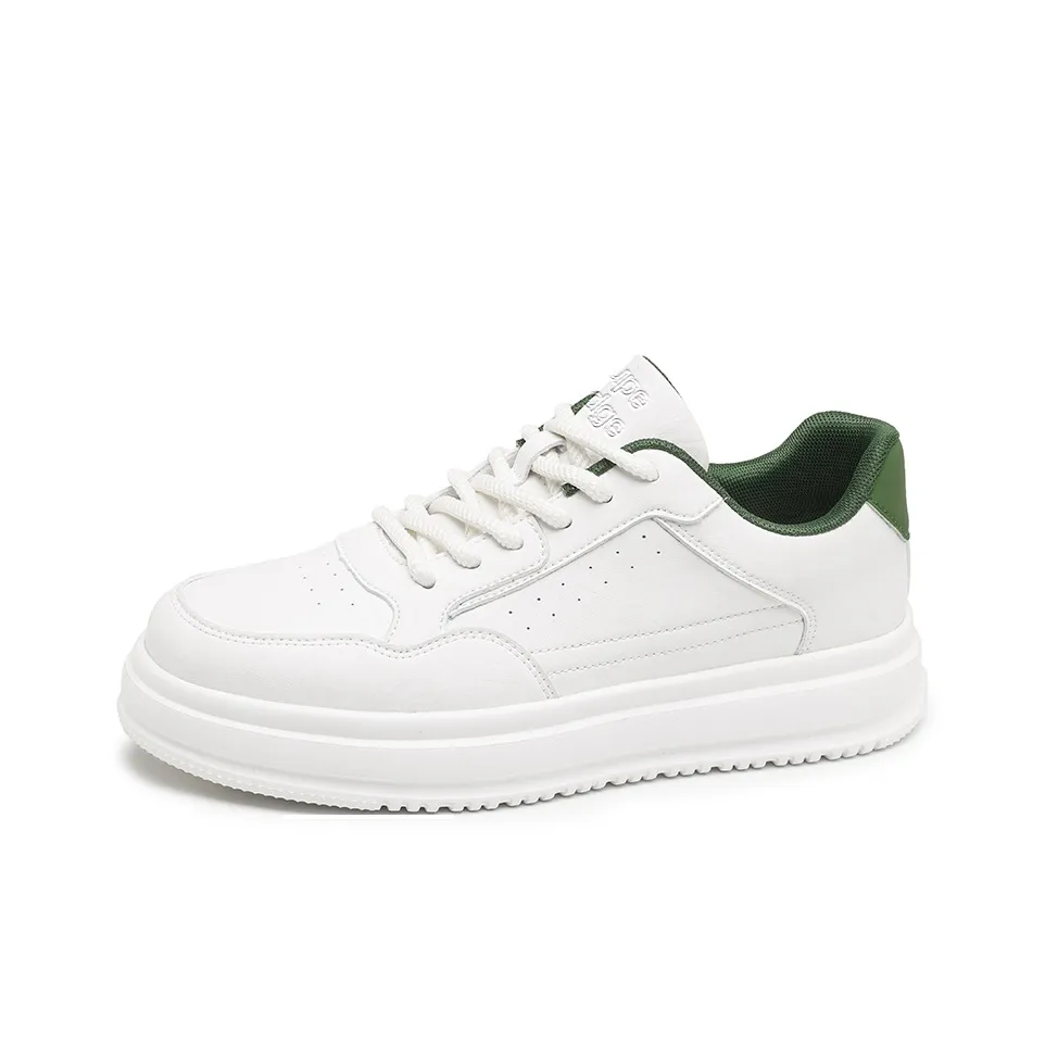 SUPEREDGE Баланс Противоскользящие Устойчивые к истиранию Низкий Топ Скейтборд Кроссовки Мужские Белые