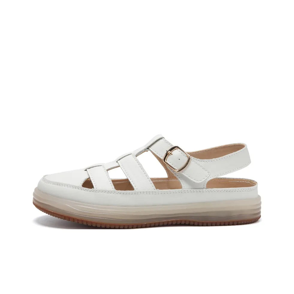 Сандалии Reivanti в римском стиле Женские Бежевые