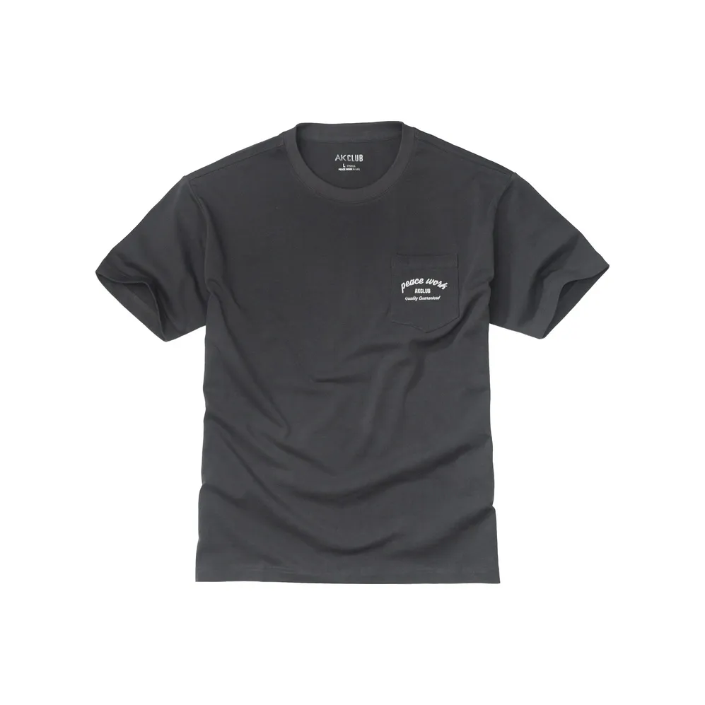 AKCLUB Vintage Collection Т-Рубашка Мужская Угольный Серый