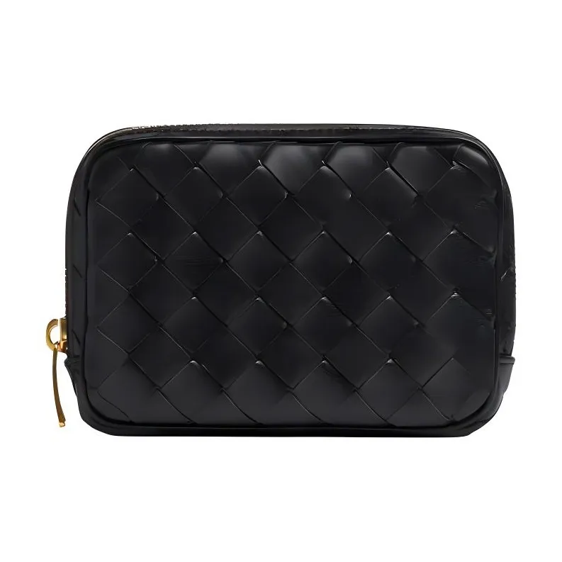 Bottega Veneta Teen Intrecciato Zippered Pouch