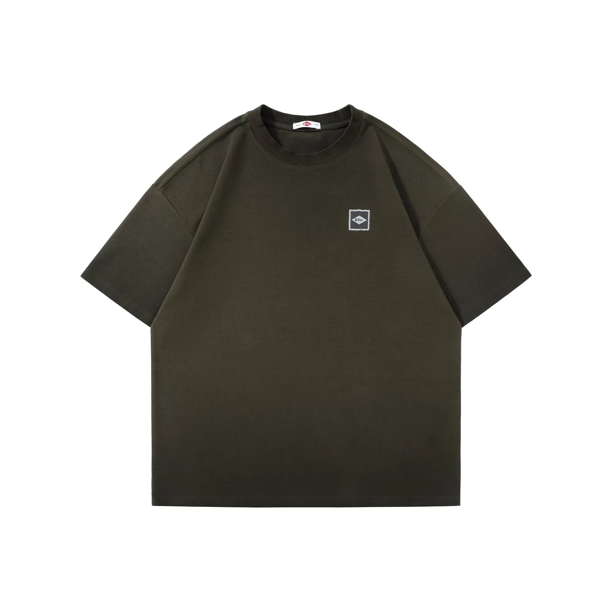 Lee Cooper T-Shirt Мужской Темно-умбровый