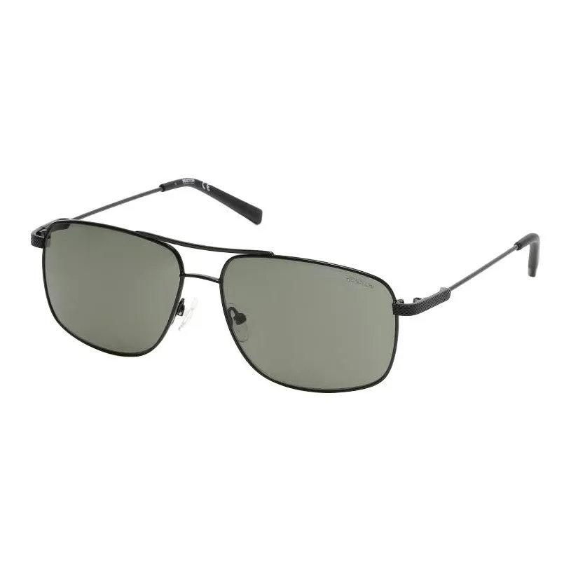 KENNETH COLE Metal Aviator Sunglasses Men's Black