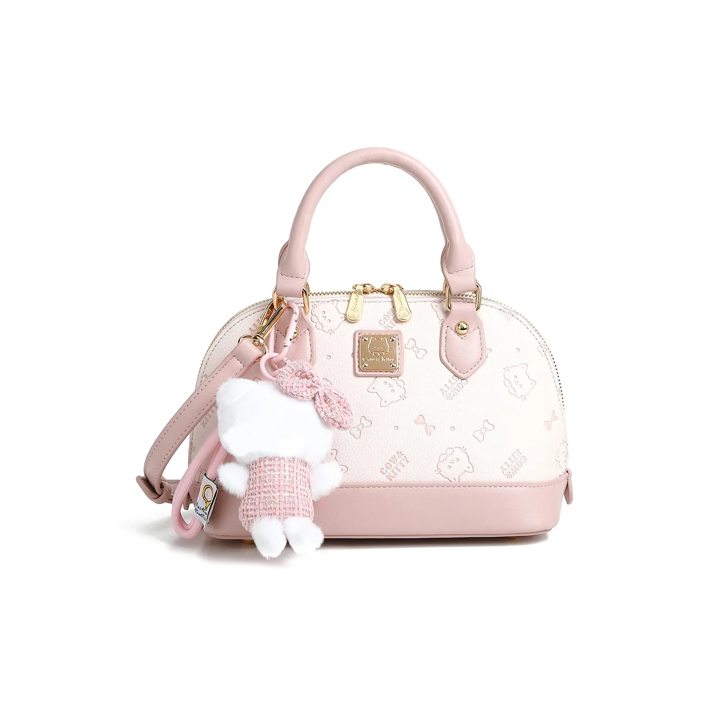 POLG ПУ (полиуретан) Бостон Сумка Сумка Женская Вишневый цветок Розовый Розовый Абрикос Коричневый Черный