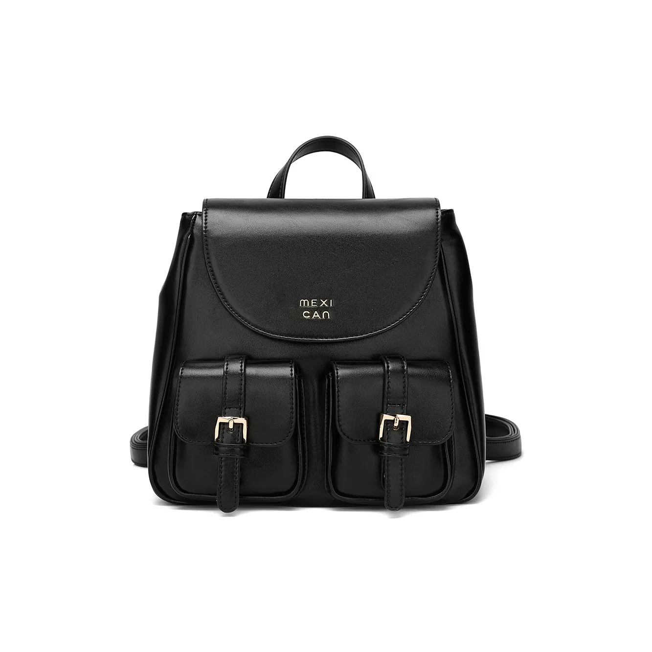 MEXICAN Полиуретан Кожа Рюкзак Женские Черный Желтый Коричневый