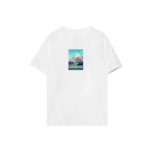 Maharishi Белая Унисекс Футболка