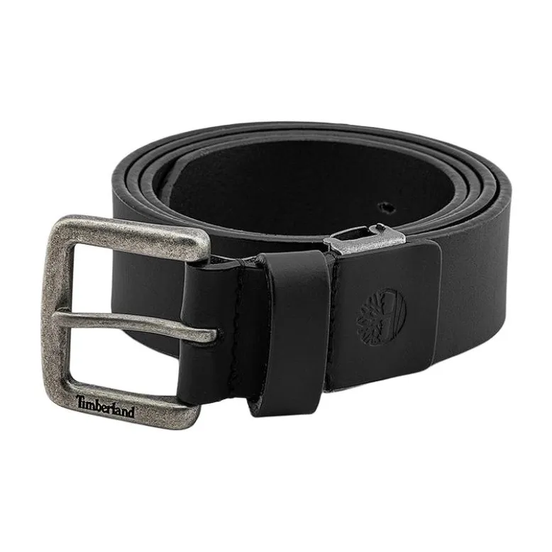 Timberland Ремни из коровьей кожи Мужской Черный 4CM