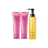 3종 세트: 워터 모이스처라이징 클렌저 120g*2+3 클렌징 오일 (Citrus 향기) 175ml
