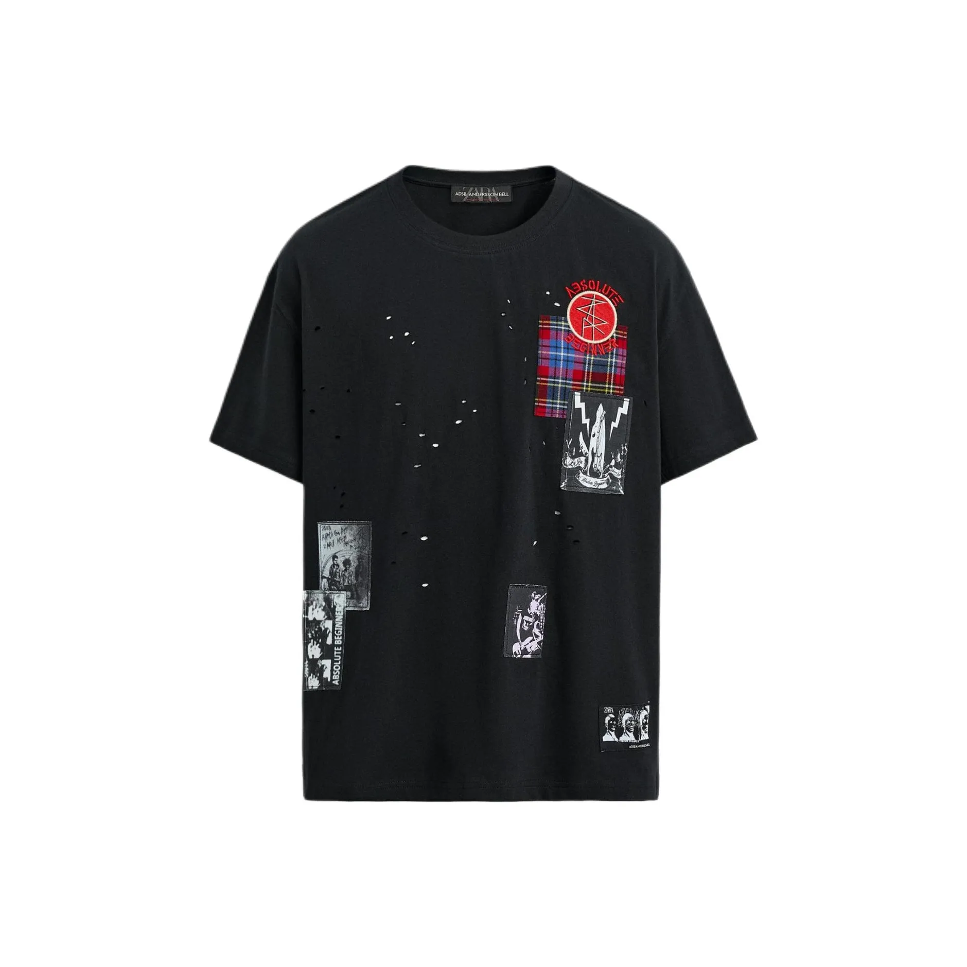 ZARA x ANDERSSON BELL ANDERSSON BELL Collaboration SS25 Рубашка Мужская Черная