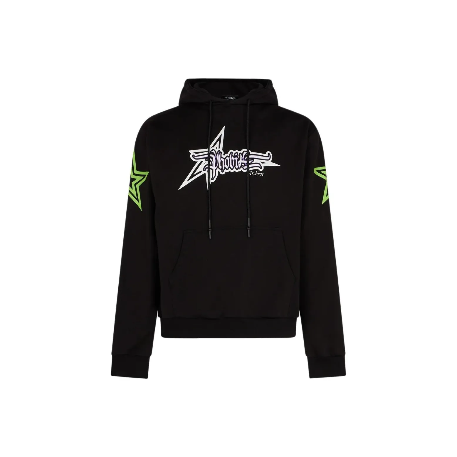 PHOBIA ARCHIVE Толстовка с принтом Звезды мужская черная