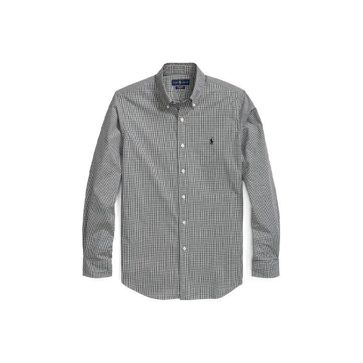 Polo Ralph Lauren Рубашка Мужская Серого цвета