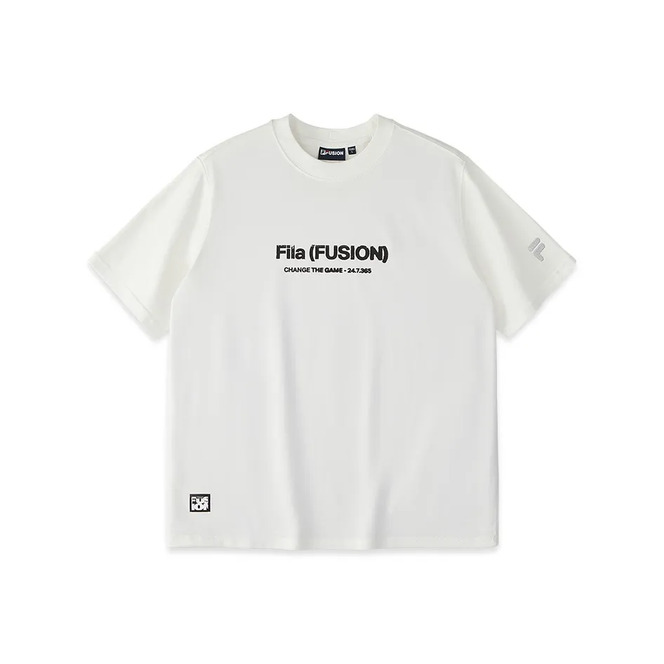FILA FUSION WORKWEAR T Shirts Men's Cloud White
