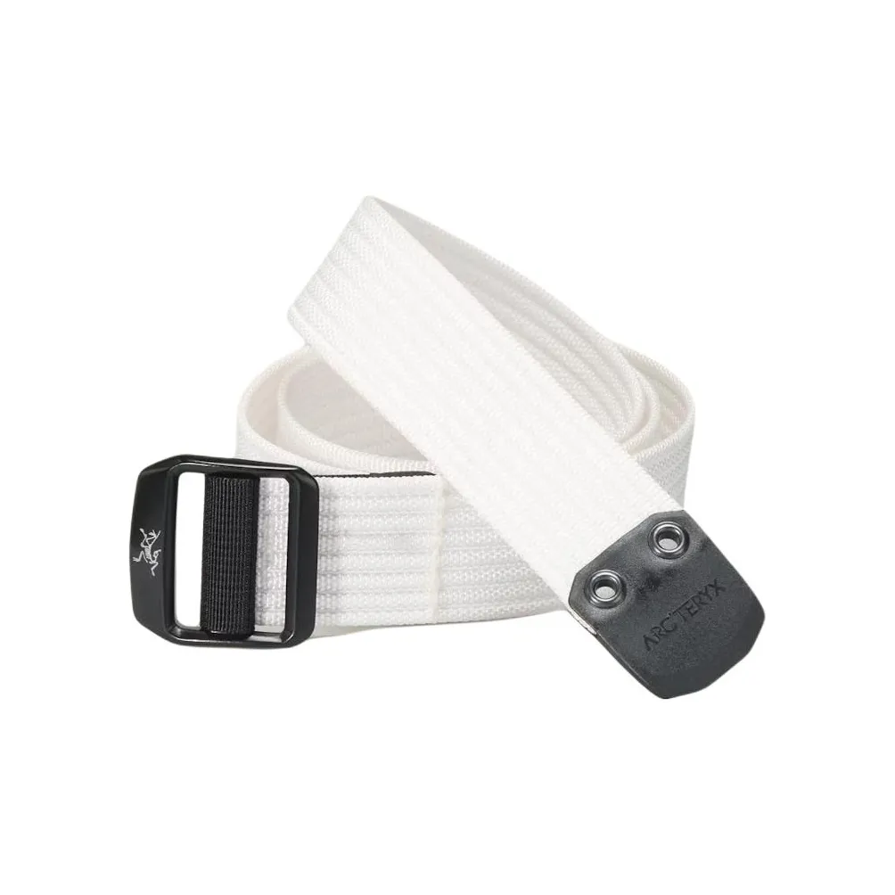 Arcteryx Metal, Nylon, Polyester, Webbing Belt Unisex Polar White Width 3.8CM