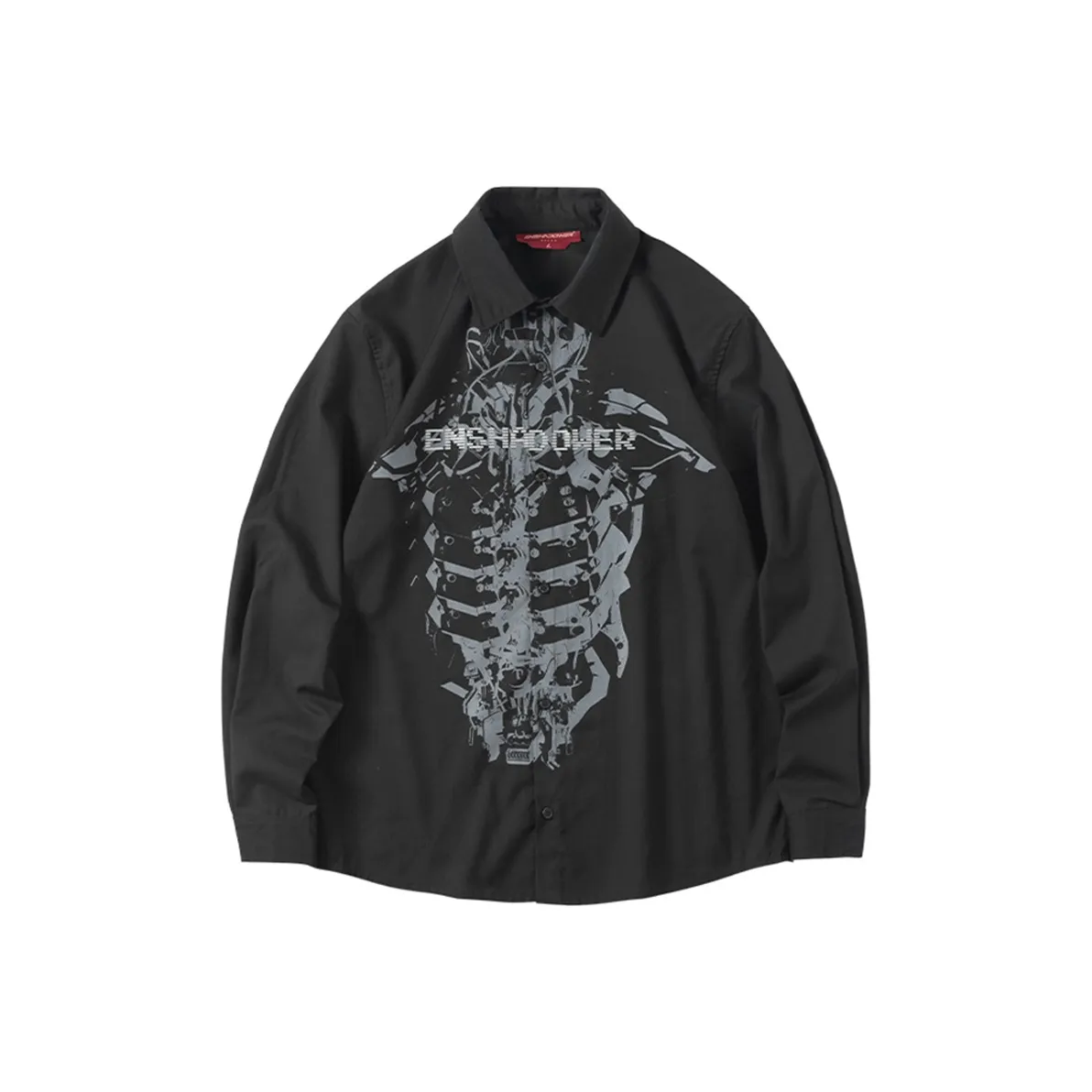 ENSHADOWER Мужские черные рубашки