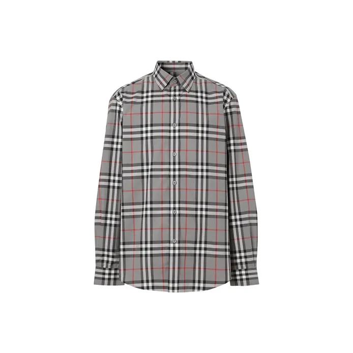 Burberry Рубашка Мужская Storm Фотиния Серый